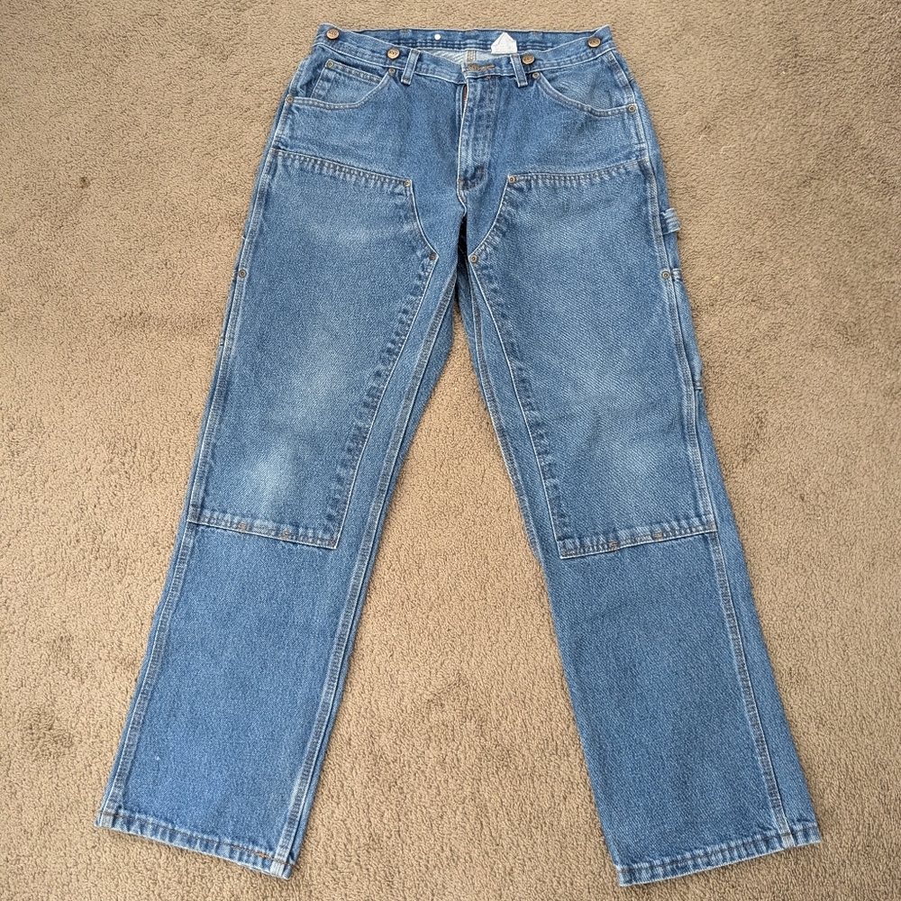 2 Pair Mens Key Denim Work Pants 34x34